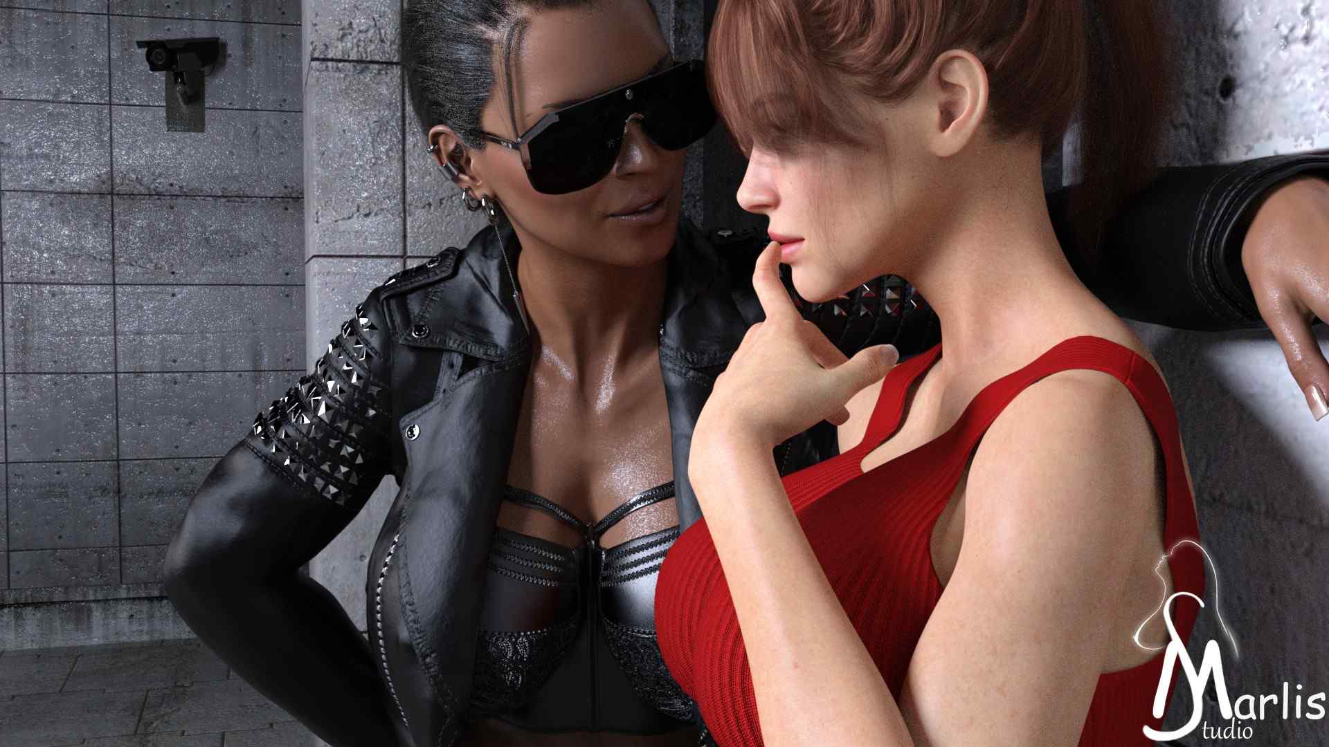 Biker and Her Girl: Motion Comic