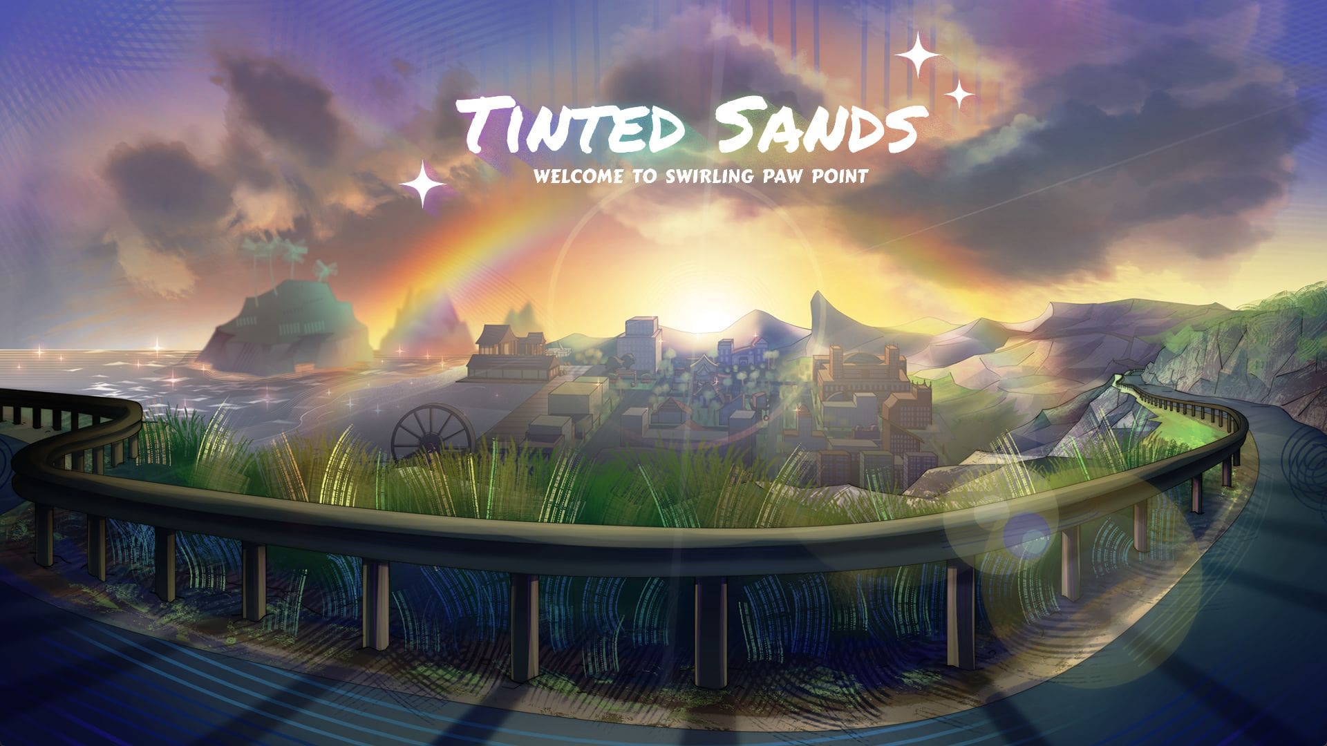 Tinted Sands: Welcome to Swirling Paw Point
